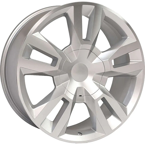 Replica Wheel Chevrolet Tahoe CV40 Silver Machined