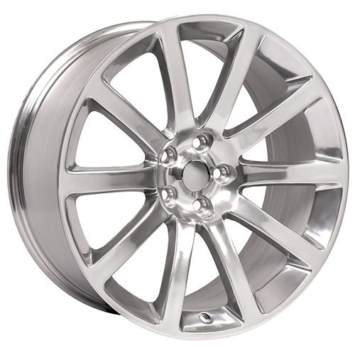 Replica Wheel Chrysler 300 CL02 Polished W/ Silver Inlay