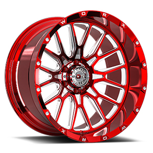 Worx WF818RT Polished Red Tint W/ Milled Accents