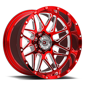 Worx WF819RT Polished Red Tint W/ Milled Accents