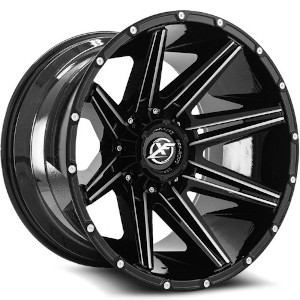 XF Offroad XF-220 Gloss Black Milled