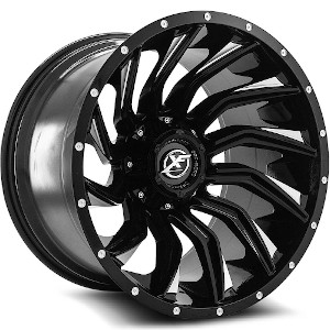 XF Offroad XF-224 Gloss Black Milled