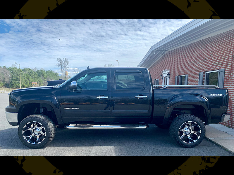 2013 Gmc Sierra 1500 Fuel Dune 20x12 Red Dirt Road Mt 33x12 50r20 6in Rough Country Suspension Lift 