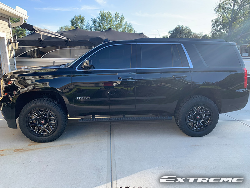 2019 Chevrolet Tahoe Ls Mamba M23 595 Machined 20x9 12 Offset Nitto Ridge Grappler 275 60r20 Rough Country Leveling Kit 2 Inch 