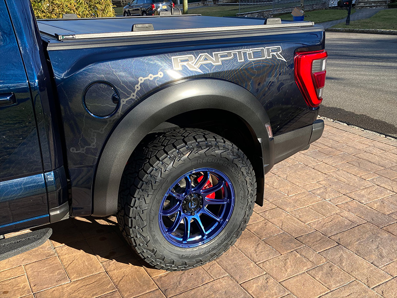 2022 Ford F150 Raptor Fuel Variant 20x9 Nitto Recon Grappler 37x12 50r20 