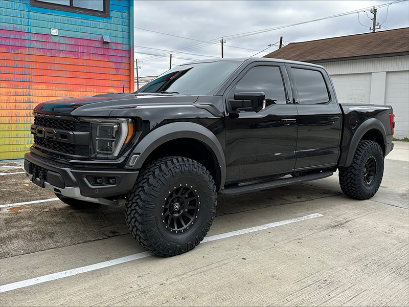 2023 Ford F150 Raptor Icon Compression 17x8 5 Nitto Trail Grappler 37x12 50r17 2 25in Rpg Leveling Kit 