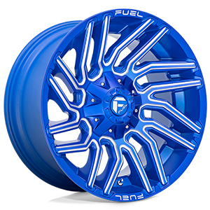 Fuel Offroad D774 Typhoon Anodized Blue Milled