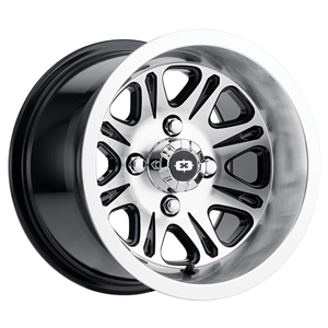 Vision Offroad Spirit 547 Gloss Black W/ Machined Face