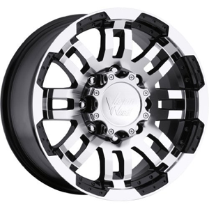 Vision Offroad Warrior VI375 Black W/ Machined Face