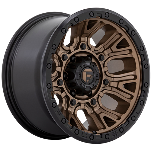Fuel Offroad Traction D826 Matte Bronze W/ Black Ring