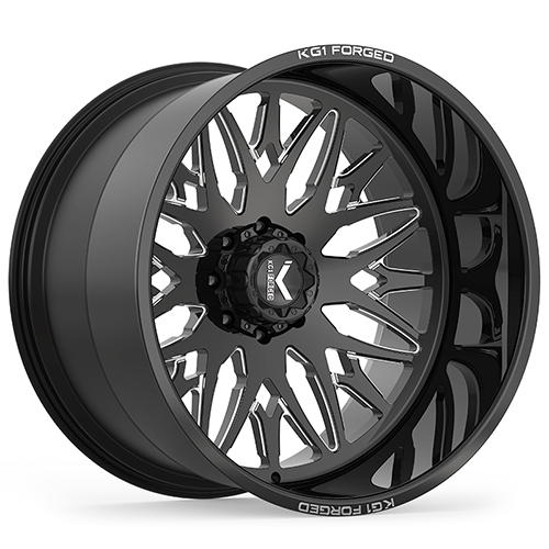 KG1 Forged Trident KC014 Gloss Black Premium Milled Photo