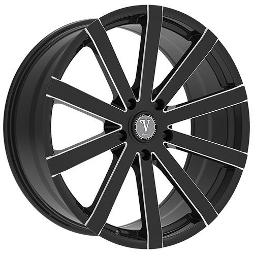 Velocity Wheel VW12 Black Milled