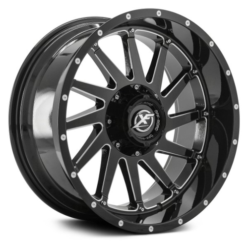 XF Offroad XF-216 Gloss Black Milled Photo