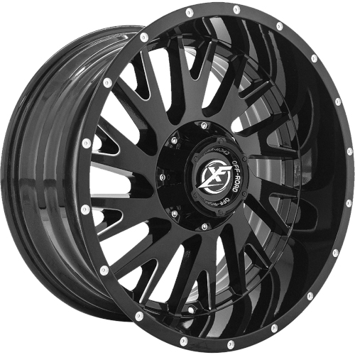 XF Offroad XF-221 Gloss Black Milled Photo