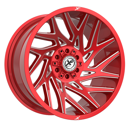 XF Offroad XF-229 Anodized Red W/ Milled Accents Photo