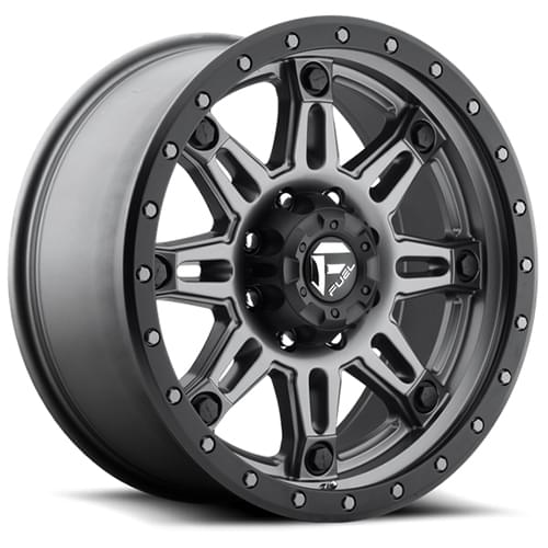Fuel Offroad Hostage III D568 Matte Anthracite W/ Black Ring
